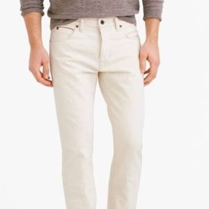 J.Crew Men's Japanese Selvedge Straight Denim in Wheat, 30x30